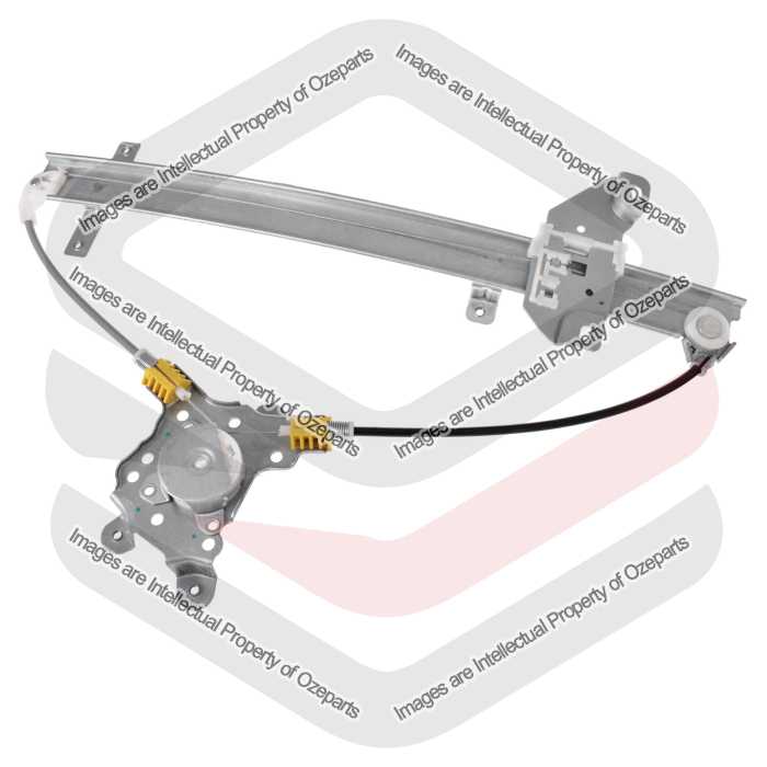Ozeparts Fits Nissan Navara D22 Ute 1997~2006 | FRONT Electric Power Door Window Regulator (No Motor) | RH RHS Right Hand (Driver Side)