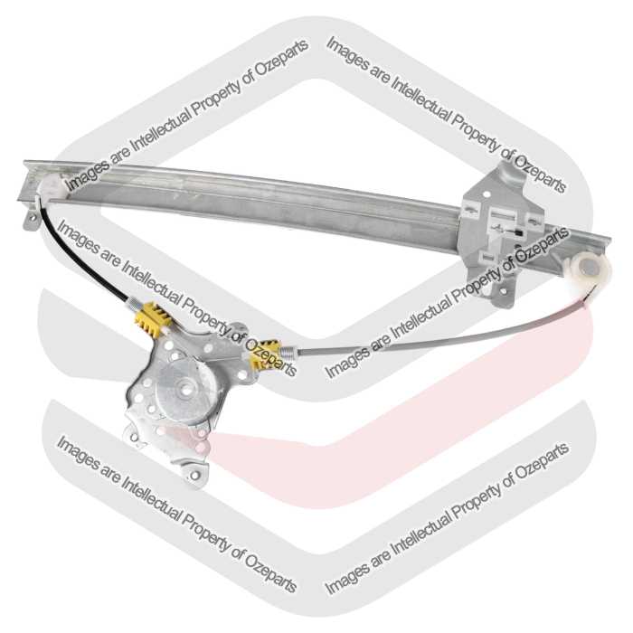 Door Window Regulator Rear (Electric No Motor)