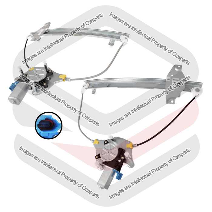 REAR Pair LH+RH Electric Window Regulator W/ Motor For Holden Barina 05~11 Hatch