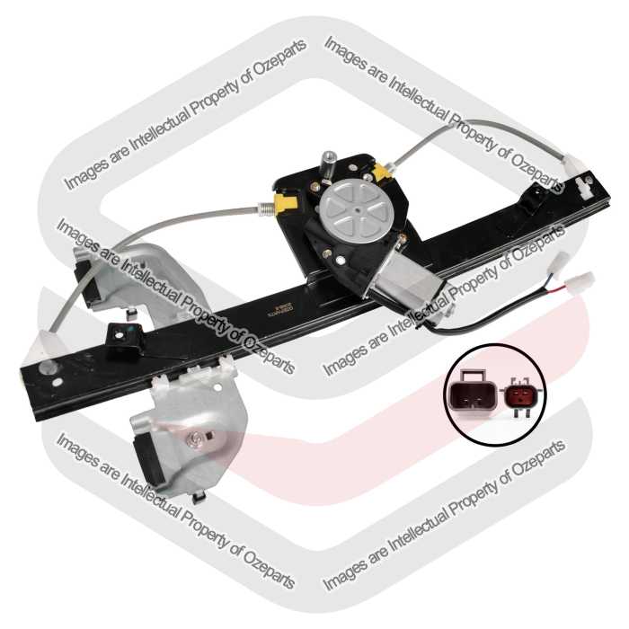 Door Window Regulator Rear (Electric With Motor)