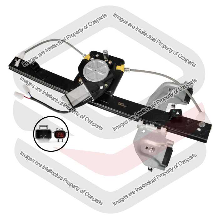 Door Window Regulator Rear (Electric With Motor)