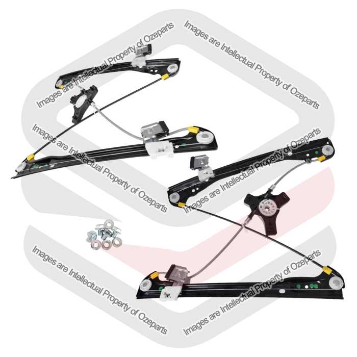 FRONT Pair LH+RH Electric Door Window Regulator For Hyundai Elantra HD 2006~2011