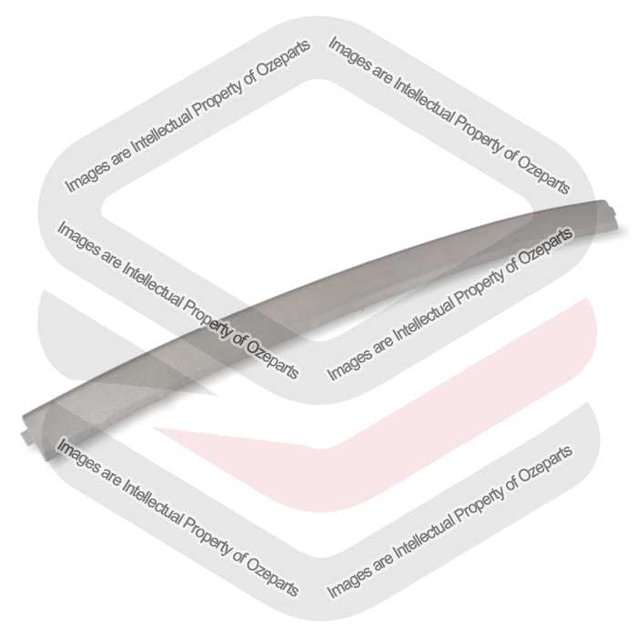 Roof Lining Trim Rear (Texture Light Grey) - Sedan Only