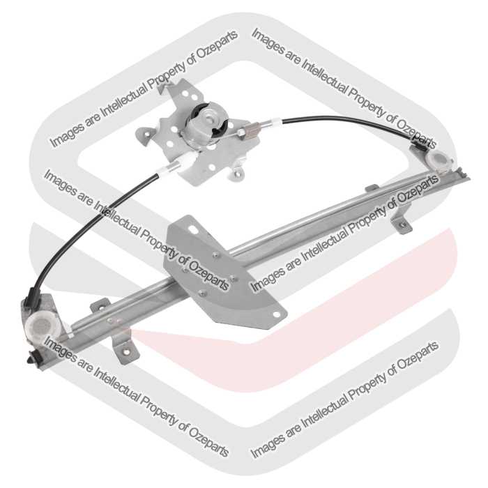 Ozeparts Fits Nissan Navara D23 NP300 Ute 2015~On | Front Electric Power Door Window Regulator (No Motor) | LH LHS Left Hand (Passenger Side)