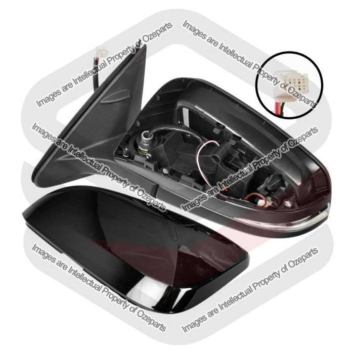 LH Left Hand Electric Door Mirror For Toyota Kluger GSU50/55 GX GXL 2013~2016