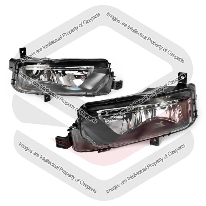 Pair LH+RH Fog Light Spot Driving Lamp For VW Volkswagen Caddy Van 2K 15~20