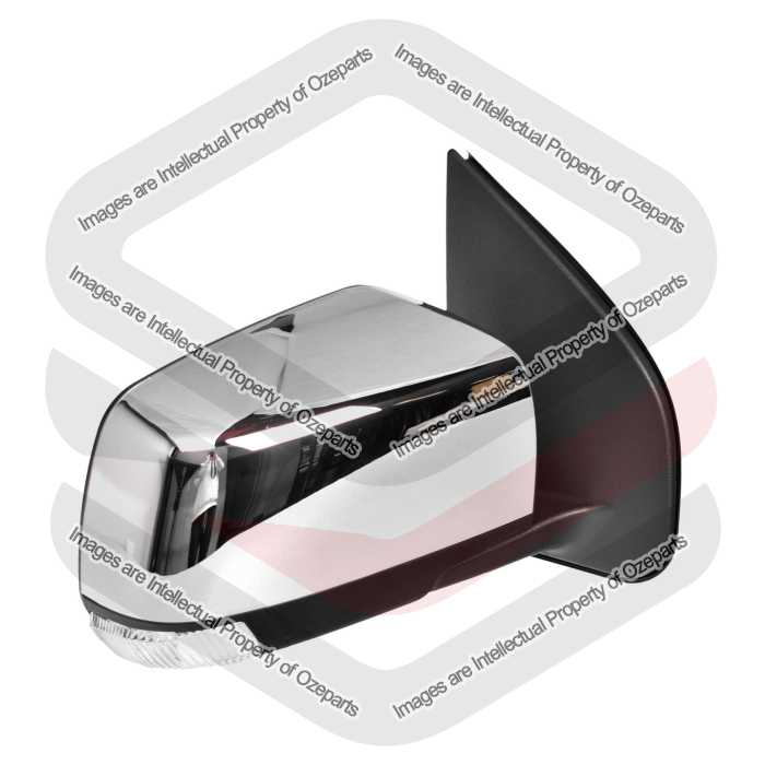 RH Right Electric Door Mirror Chrome 6 Pins For Holden Colorado RG 2012~2020