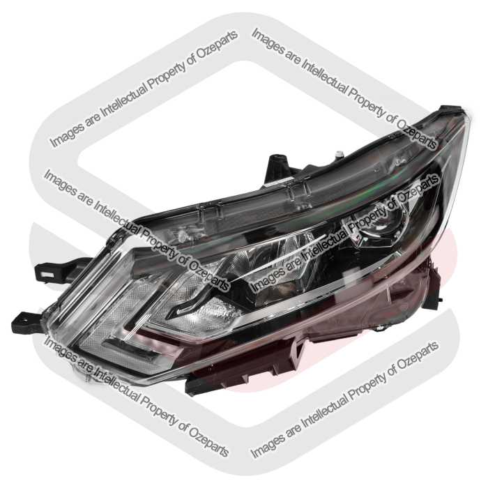TYC Fits Nissan QASHQAI J11 Series 2 & 3 2017~2021 ST ST-L ST+ | Headlight Head Light Front Lamp (Halogen) | LH LHS Left Hand (Passenger Side)