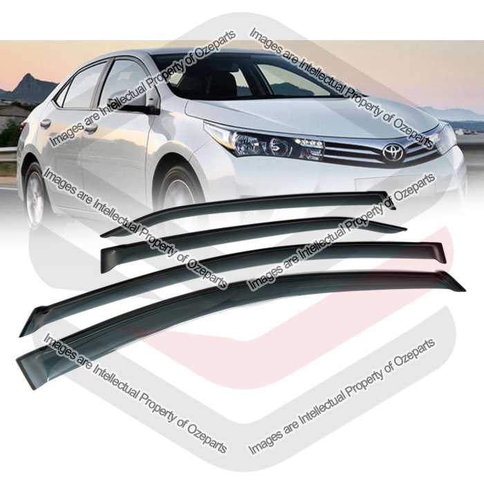 Door Window Visors (SET 4)