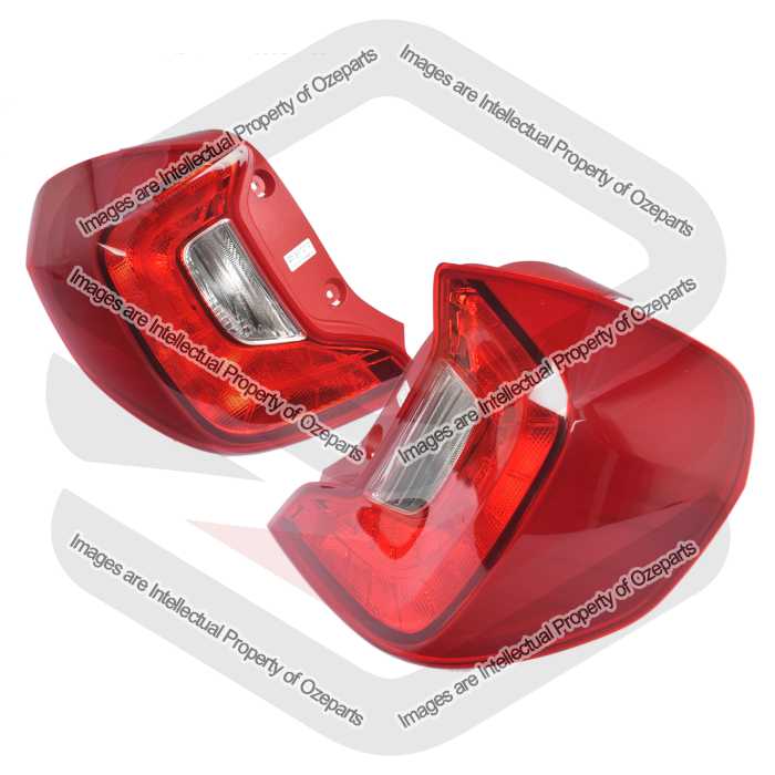Pair LH+RH Tail Light Rear Lamp (Non LED) For Kia Picanto JA S Only 2017~On