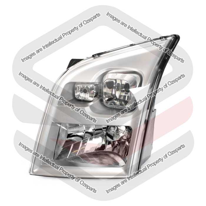 TYC Fits Ford Transit Van VM 2006~2013 | Headlight Head Light Front Lamp | LH LHS Left Hand (Passenger Side)