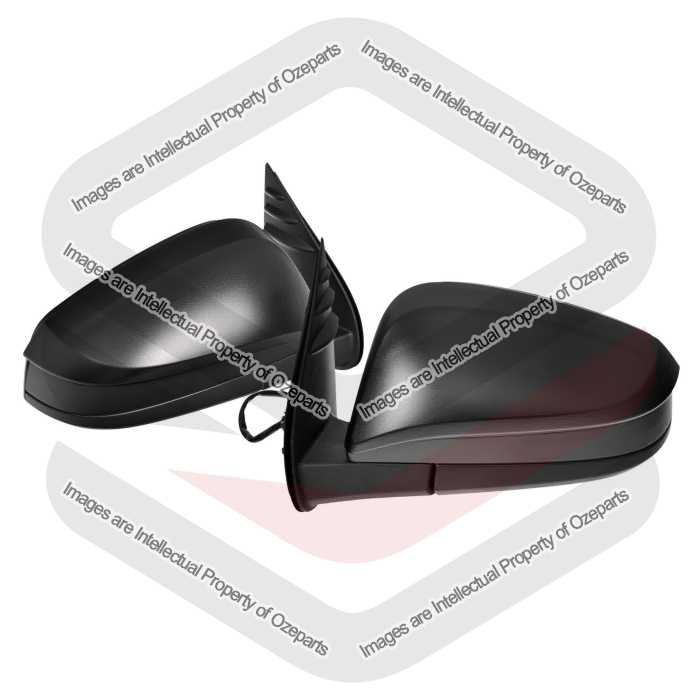 Pair LH+RR Electric Power Door Mirror 3Pins For Toyota Hilux Ute 2WD 4WD 15~22