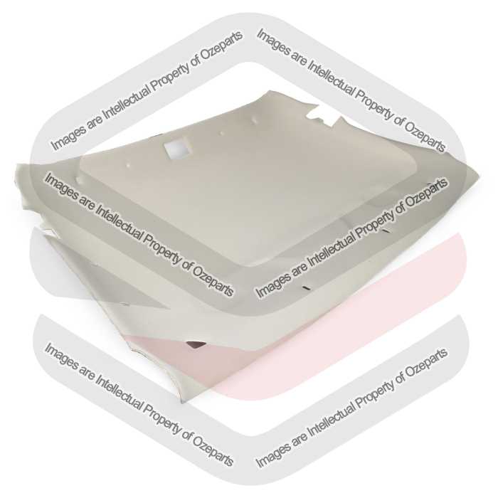 Ozeparts Fits Ford Falcon AU Ute 1998~2002 | Interior Roof Hood Head Lining Headliner (Beige) | 1 Unit