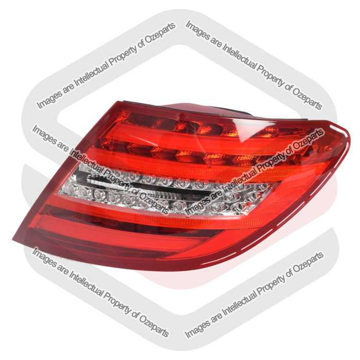 RH Right Tail Light Rear Lamp LED For Mercedes Benz C Class W204 C204 2010~2014