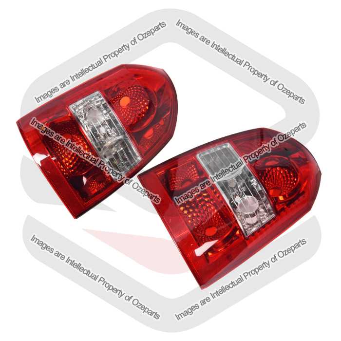 Pair LH+RH Tail Light Rear Lamp For Hyundai Tucson SUV JM 2004~2010 No Emark