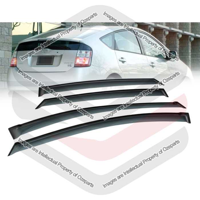 Weathershield Weather Shields Window Visor For Toyota Prius HW20 2003~2009 Hatch