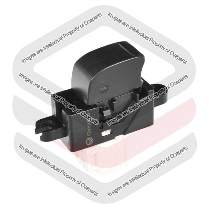 Ozeparts Fits Nissan Patrol Y61 / GU 1997~2016 4x4 4WD SUV Ute | Single Electric Power Door Window Control Switch (6 Pins) | 1 Unit