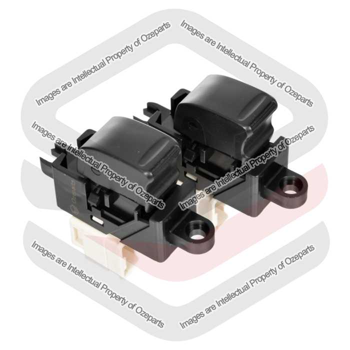 Ozeparts Fits Nissan Patrol Y61 / GU 1997~2016 4x4 4WD SUV | Single Electric Power Door Window Control Switches (6 Pins) | Set of 2 Pcs