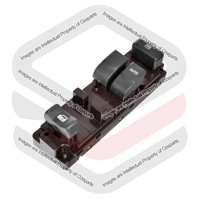 Electric Power Master Window Switch 2 Button For Isuzu Dmax D-Max 2006~2012