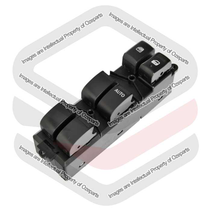 Electric Power Master Window Switch 4 Button For Isuzu Dmax D-Max 2012~2020 Ute