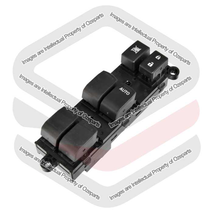 Electric Power Master Window Switch 4 Button For Suzuki Swift AZ 2016~On Hatch