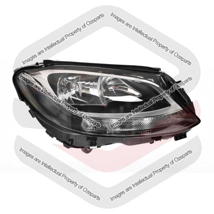 Head Lamp AM - Halogen (With Static LED)