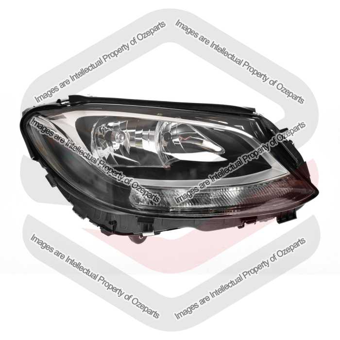 RH Right Hand Head Light Lamp (Halogen) For Mercedes Benz C Class 2014~2018