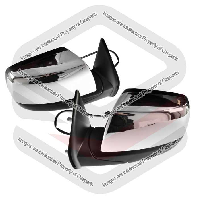 Door Mirror AM Electric (Chrome) (SET LH+RH)