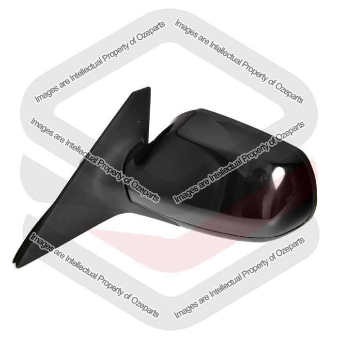 Door Mirror AM Electric (Gloss Black) - 3 Pins