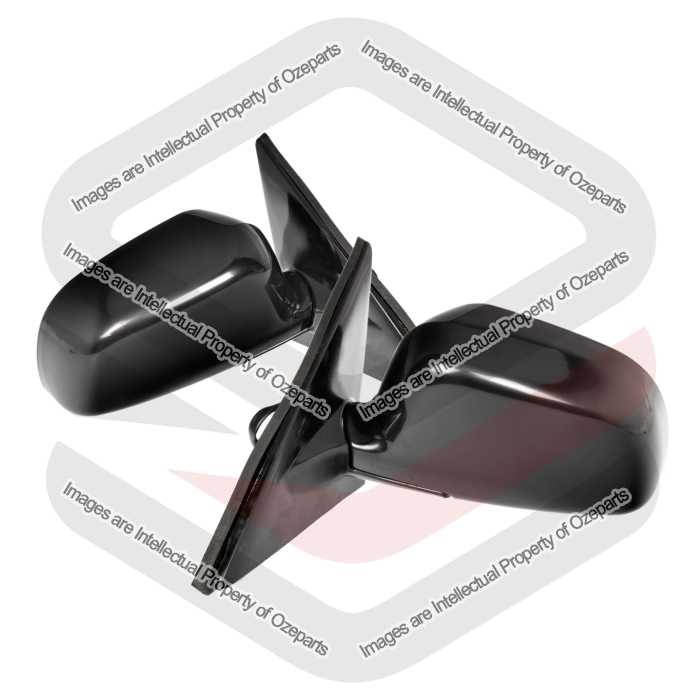 Pair LH+RH Electric Door Mirror For Mitsubishi Lancer CE 3 Door Mirage 96~03