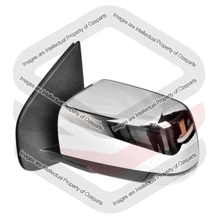 LH Left Hand Electric Door Mirror Chrome 6 Pins For Isuzu Dmax Ute 2012~2020