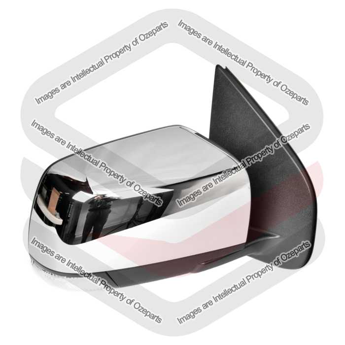 RH Right Hand Electric Door Mirror Chrome 6 Pins For Isuzu Dmax Ute 2012~2020
