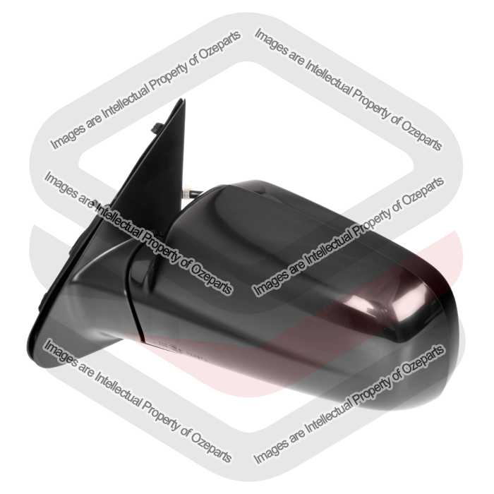 Ozeparts Fits Honda CRV CR-V RD Series 3 & 4 2002~2006 | Electric Power Door Mirror (Black) | LH LHS Left Hand (Passenger Side)