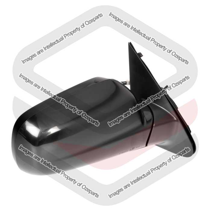 Ozeparts Fits Honda CRV CR-V RD Series 3 & 4 2002~2006 | Electric Power Door Mirror (Black) | RH RHS Right Hand (Driver Side)