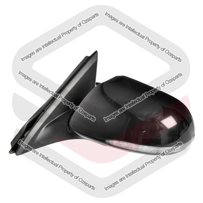 Ozeparts Fits Honda Accord CM Series 1 & 2 V6 2002~2008 | Electric Power Door Mirror (With Indicator Flasher) | LH LHS Left Hand (Passenger Side)
