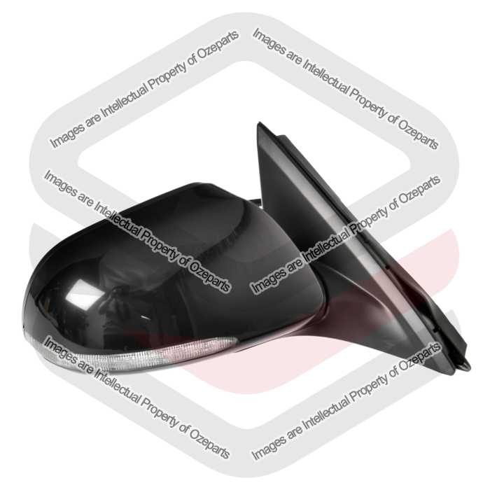 Ozeparts Fits Honda Accord CM Series 1 & 2 V6 2002~2008 | Electric Power Door Mirror (With Indicator Flasher) | RH RHS Right Hand (Driver Side)