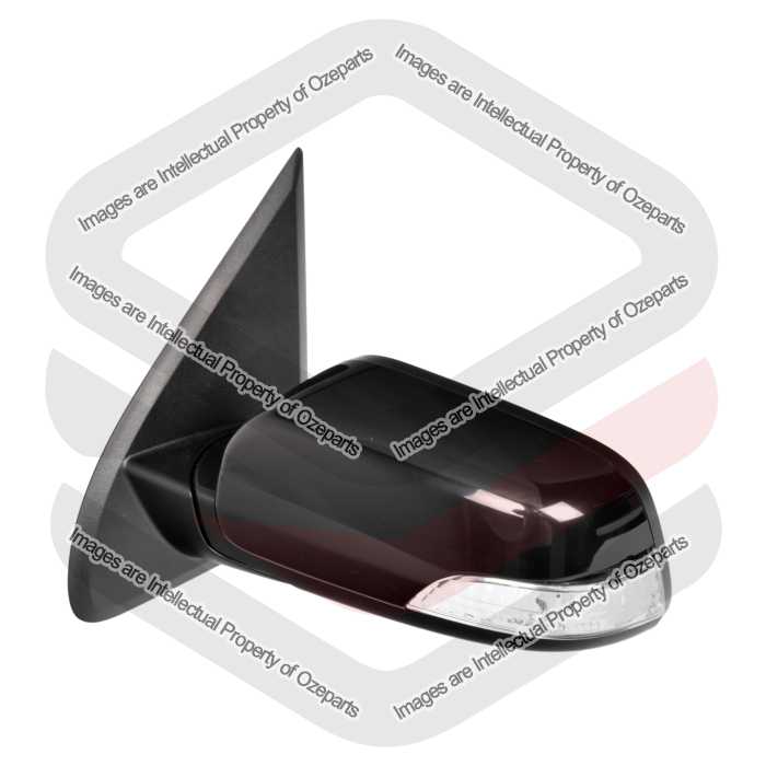 Ozeparts Fits Ford Territory SX SY SZ 2004~2017 SUV | Electric Power Door Mirror (7 Pins - With Indicator & Temp Sensor) | LH LHS Left (Passenger)