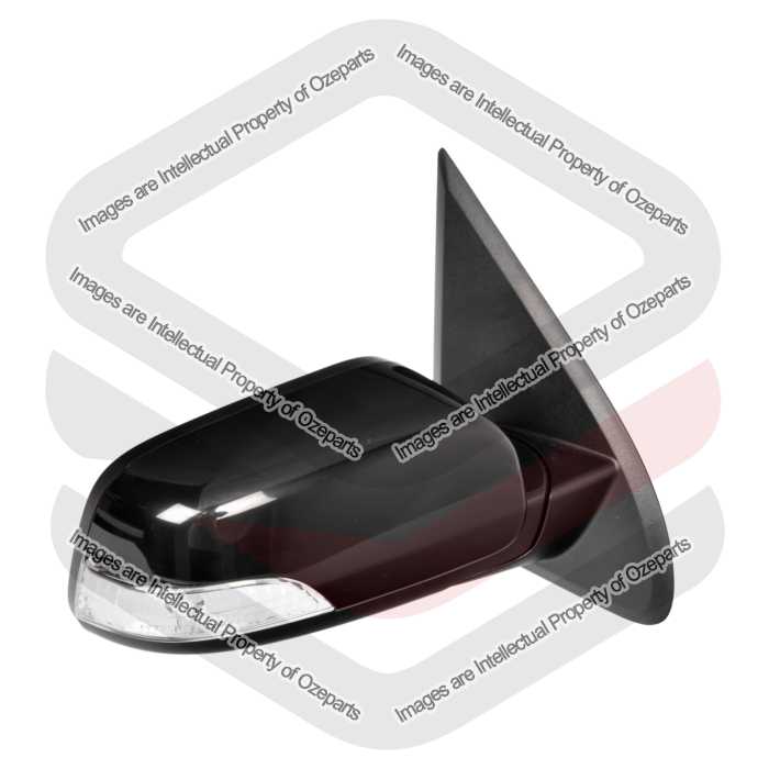 Ozeparts Fits Ford Territory SX SY SZ 2004~2017 SUV | Electric Power Door Mirror (5 Pins - With Indicator, No Temp Sensor) | RH RHS Right (Driver)
