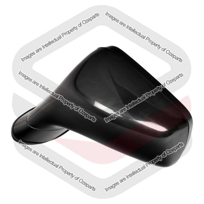 Ozeparts Fits Mitsubishi Magna TE TF TH TJ TL TW Sedan Wagon 1996~2005 | Electric Power Door Mirror (Black) | LH LHS Left Hand (Passenger Side)