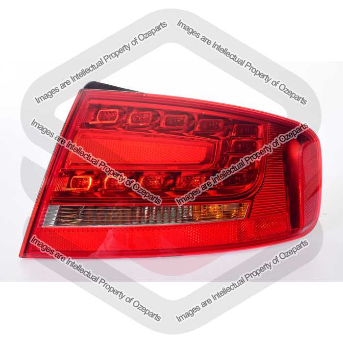 HELLA Audi A4 / S4 B8 Sedan 2008~2012 | Tailight Tail Light Rear Lamp (With LED Type) | RH RHS Right Hand (Driver Side)