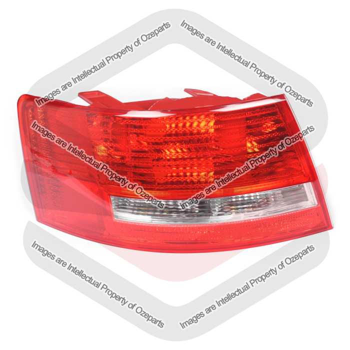 TYC Fits Audi A6 / S6 4 Door Sedan C6 2004~2008 | Taillight Tail Light Rear Lamp (Non LED Type) | LH LHS Left Hand (Passenger Side)