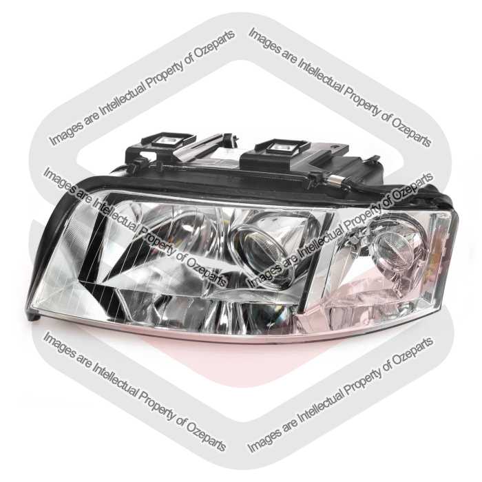 TYC Fits Audi A6 Sedan 2001~2004 | Headlight Head Light Front Lamp (Halogen Type) | LH LHS Left Hand (Passenger Side)