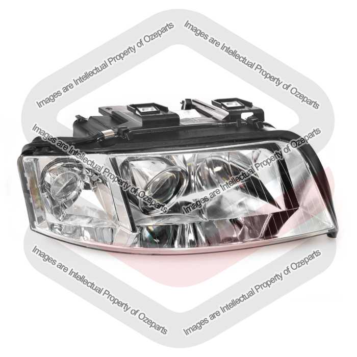 TYC Fits Audi A6 Sedan 2001~2004 | Headlight Head Light Front Lamp (Halogen Type) | RH RHS Right Hand (Driver Side)