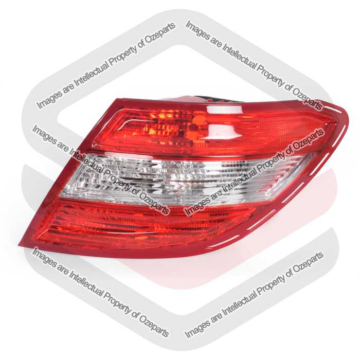 Tail Light AM Sedan (No LED, Clear Reverse Lens)