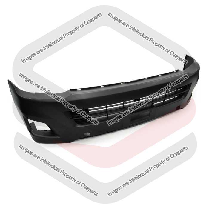 Front Bar Bumper Bar Cover No Sensor For Toyota Hiace High Roof Van Bus 05~13