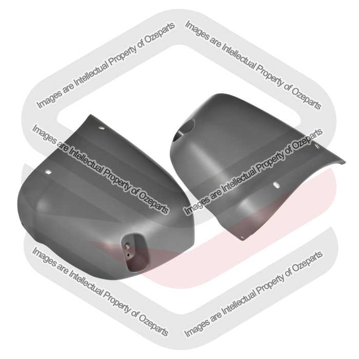 Bar End Rear AM (With Flare Holes) - 5 Door SUV (SET LH+RH)