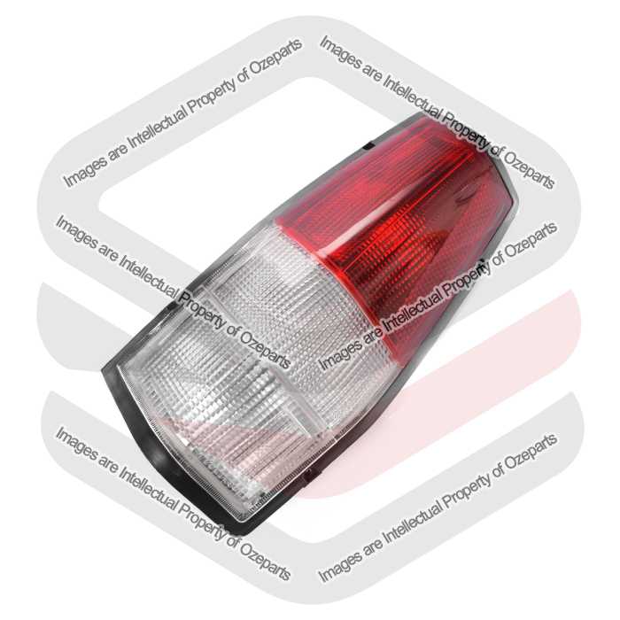 TYC Fits Ford Falcon XD XE XF XG XH Ute Panel Van 1981~1998 | Taillight Tail Light Rear Lamp (Clear Lens) |  LH LHS Left Hand (Passenger Side)