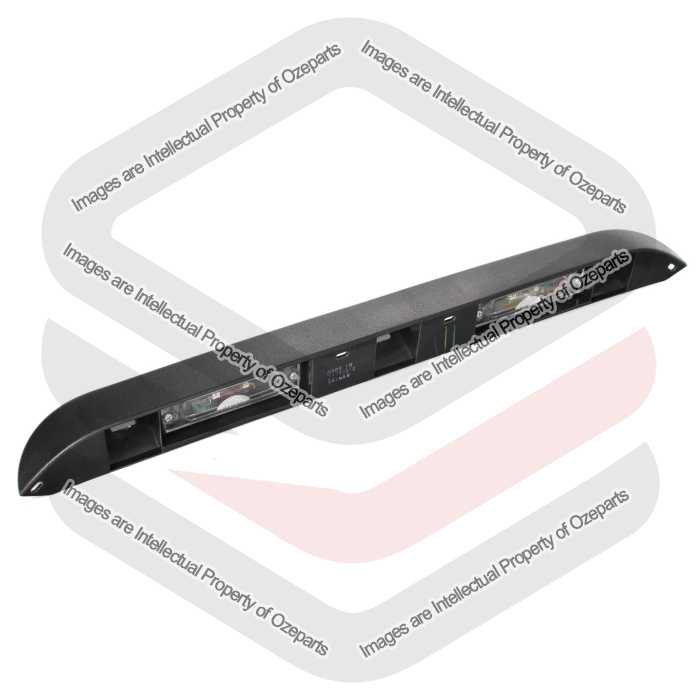 Rear Garnish Rego Number Plate Light Barn Door For Iveco Daily Van 2000~2014