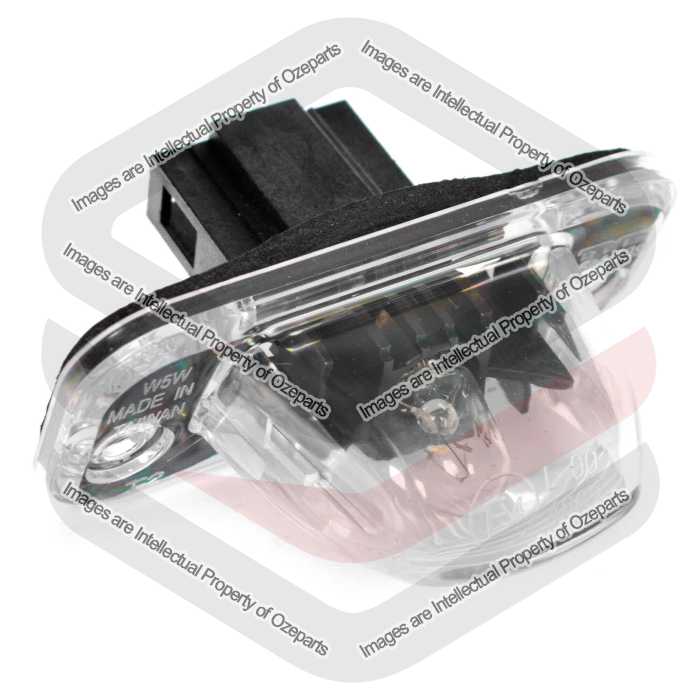 1 x Number / License Plate Light Lamp For VW Volkswagen Transporter T4 1992~2004
