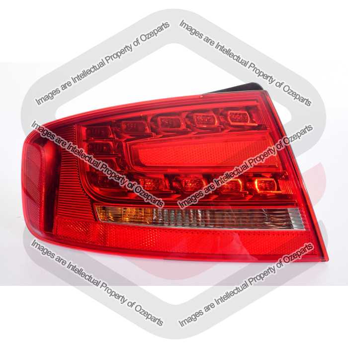 HELLA Audi A4 / S4 B8 Sedan 2008~2012 | Tailight Tail Light Rear Lamp (With LED Type) | LH LHS Left Hand (Passenger Side)